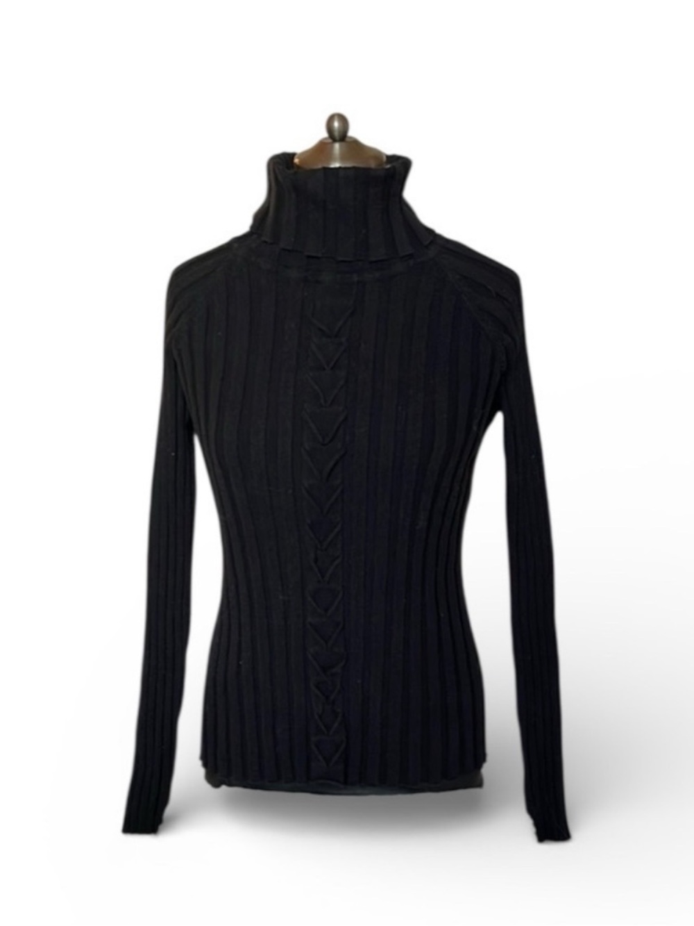 Belldini Women's Black Turtleneck shirt perfect condition preowned